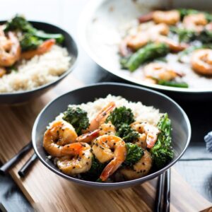Shrimp with Broccoli